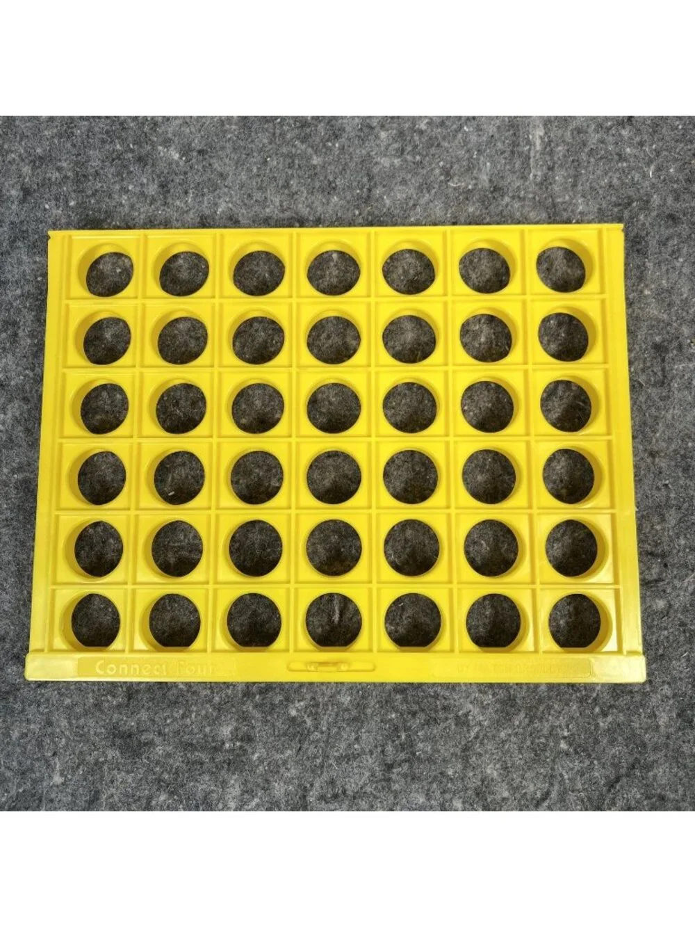 Connect Four Game Replacement Yellow Board Grid 1986